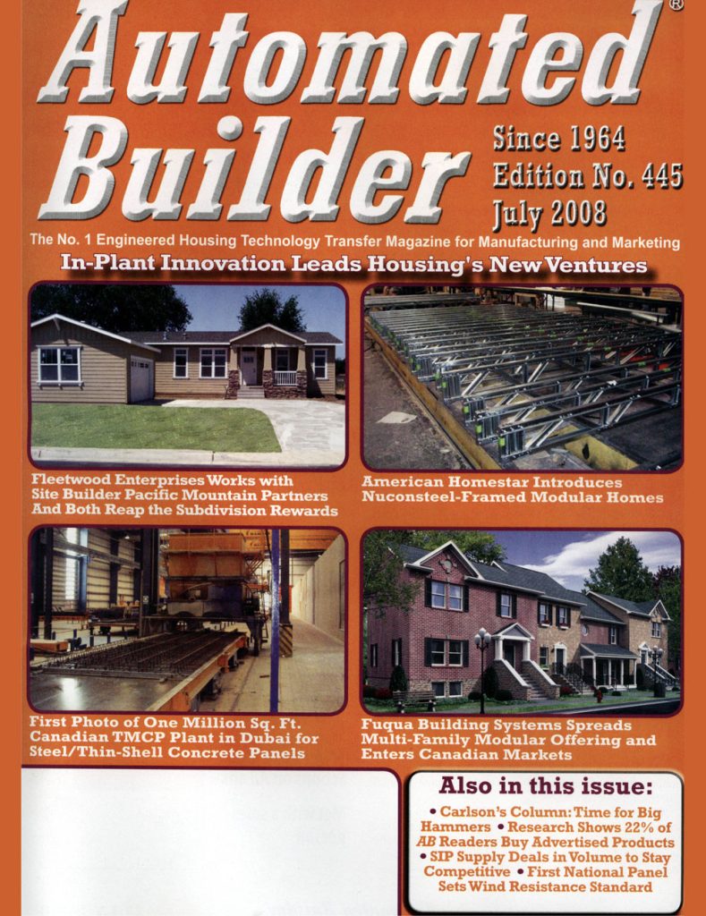 JULY 2008 ISSUE